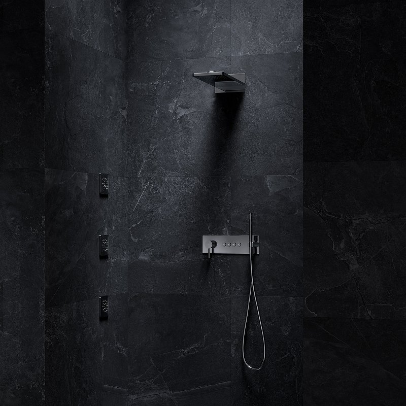 Смеситель скрытого монтажа со встроенным душем OMNIRES Y Y1239_1GCCR (хром) Смеситель скрытого монтажа со встроенным душем OMNIRES Y Y1239_1GCCR (хром)