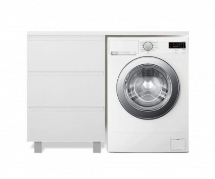 Комплект мебели Dallas Luxe 1100х482 левосторонний напольный 3 ящика (ШхГхВ) 448х476х860 Комплект мебели Dallas Luxe 1100х482 левосторонний напольный 3 ящика (ШхГхВ) 448х476х860