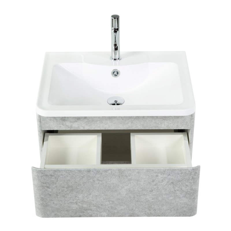 Тумба с раковиной подвесная BelBagno ALBANO 60 Rovere Rustico, раковина белая Тумба с раковиной подвесная BelBagno ALBANO 60 Rovere Rustico, раковина белая
