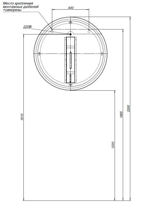 Зеркало Allen Brau Infinity 80 1.21017.BL черный Зеркало Allen Brau Infinity 80 1.21017.BL черный