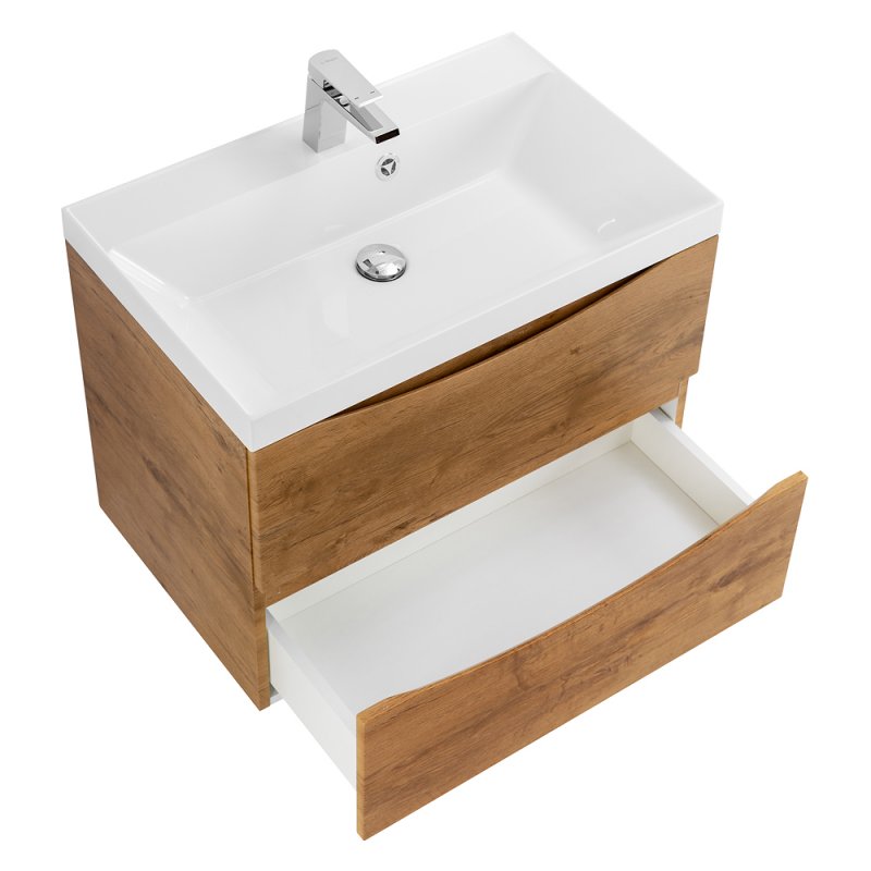 Тумба с раковиной подвесная BelBagno MARINO 70 Bianco Lucido, раковина белая Тумба с раковиной подвесная BelBagno MARINO 70 Bianco Lucido, раковина белая
