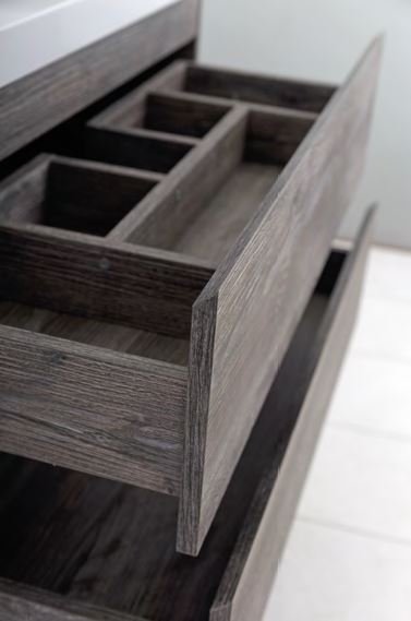 Тумба с раковиной подвесная BelBagno KRAFT 100 Cemento Grigio, раковина белая Тумба с раковиной подвесная BelBagno KRAFT 100 Cemento Grigio, раковина белая