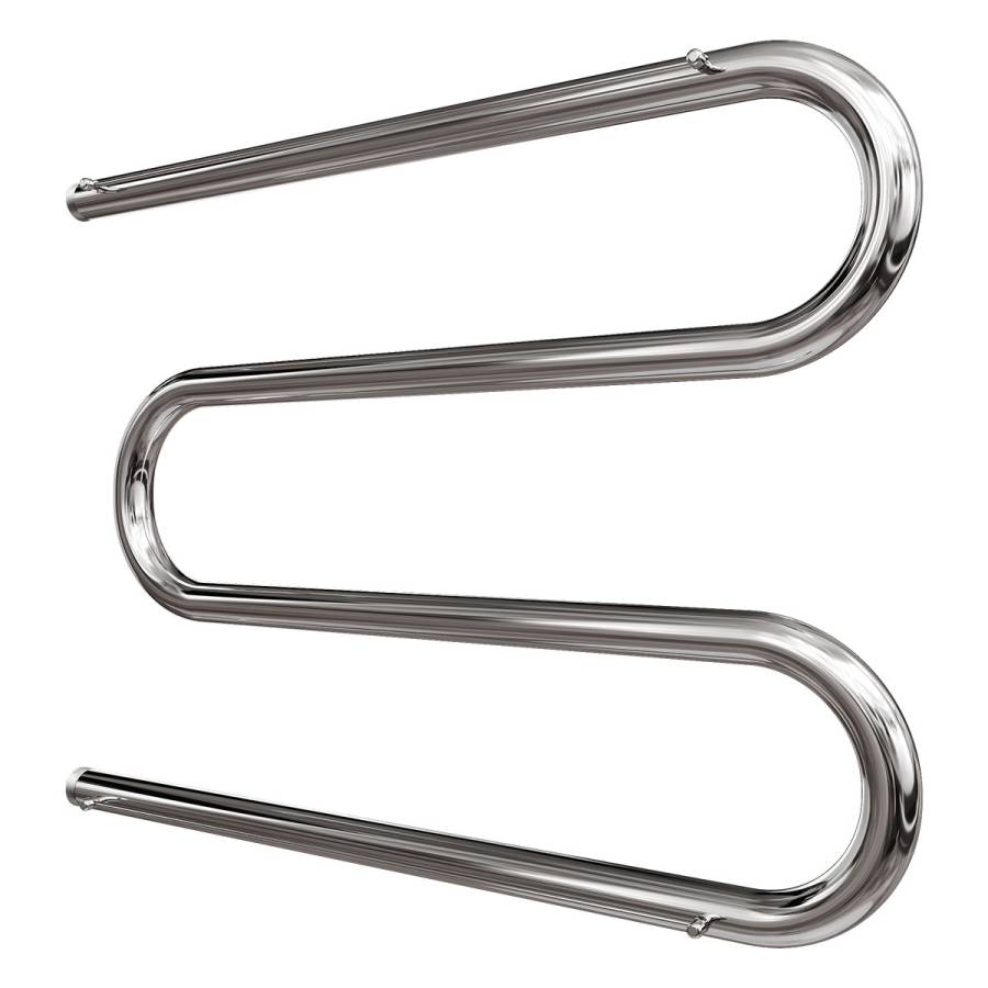 Полотенцесушитель водяной Point PN38666P 600x600 М-образный (1") с полкой, хром Полотенцесушитель водяной Point PN38666P 600x600 М-образный (1") с полкой, хром