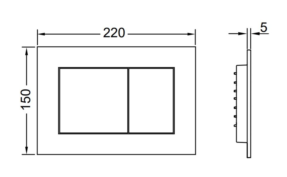 Комплект инсталляции 4 в 1 с панелью смыва ТЕСЕnow для установки подвесного унитаза (K440403) Комплект инсталляции 4 в 1 с панелью смыва ТЕСЕnow для установки подвесного унитаза (K440403)