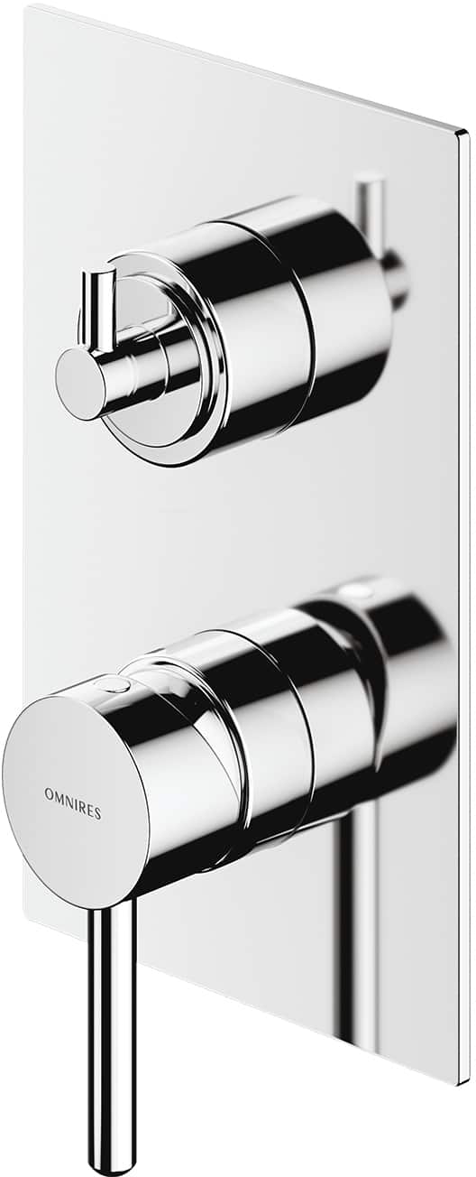 Смеситель для душа скрытого монтажа OMNIRES Y Y1237_KCR (хром) Смеситель для душа скрытого монтажа OMNIRES Y Y1237_KCR (хром)