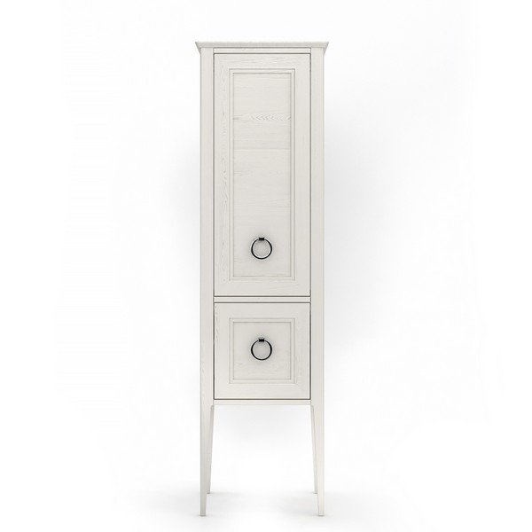 Пенал PLAZA Classic напольный 175, белый матовый Пенал PLAZA Classic напольный 175, белый матовый
