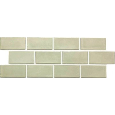 Мозаика PQ73150-04 керамика глянцевая (73*150) 315*310 сетка