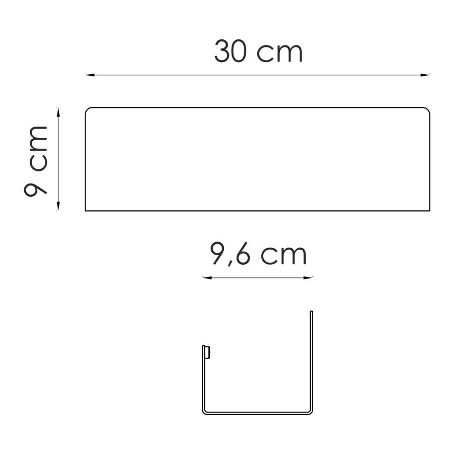 K-7215 Полка металлическая K-7215 Полка металлическая