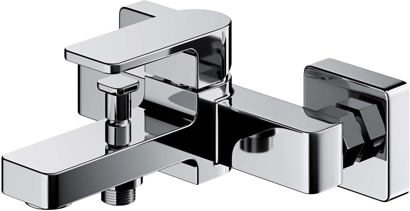 Смеситель для ванны OMNIRES BARETTI BA7830CR (хром)  Смеситель для ванны OMNIRES BARETTI BA7830CR (хром)