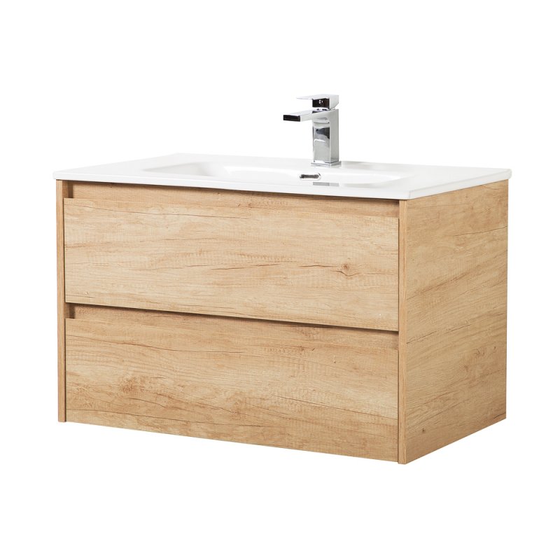 Тумба с раковиной подвесная BelBagno KRAFT 100 Cemento Grigio, раковина белая Тумба с раковиной подвесная BelBagno KRAFT 100 Cemento Grigio, раковина белая