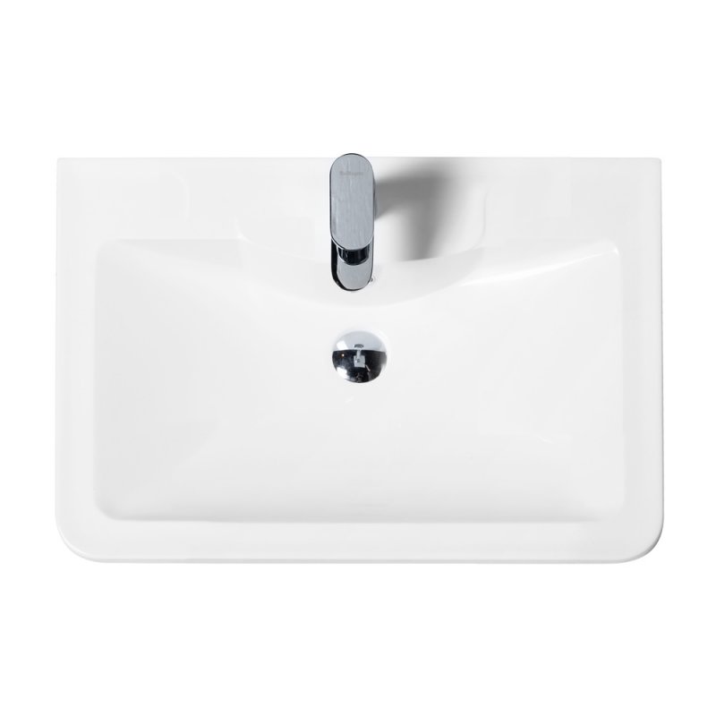 Тумба с раковиной напольная BelBagno ALBANO 60 Bianco Lucido, раковина белая Тумба с раковиной напольная BelBagno ALBANO 60 Bianco Lucido, раковина белая