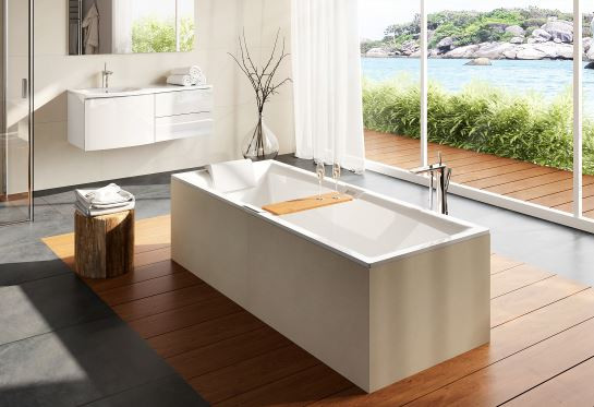 Акриловая ванна  STILL SQUARE 170x75 RIHO FALL Акриловая ванна  STILL SQUARE 170x75 RIHO FALL