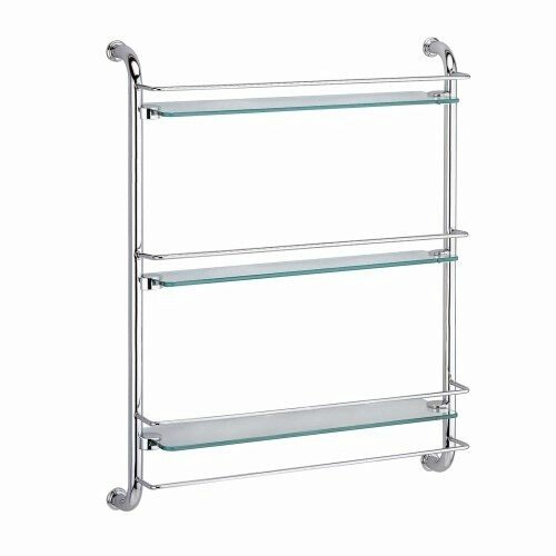 K-2033 Полка стеклянная тройная K-2033 Полка стеклянная тройная