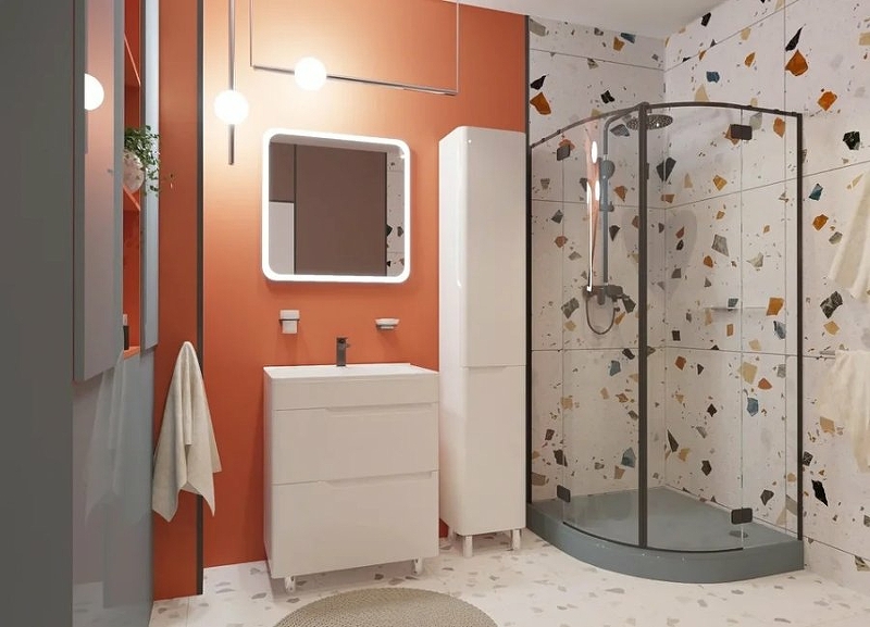 Комплект мебели Kare Luxe 700х450 напольный 2 ящика (ШхГхВ) 698х446х860 Комплект мебели Kare Luxe 700х450 напольный 2 ящика (ШхГхВ) 698х446х860