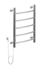 Полотенцесушитель электрический Aquanet Romeo 60х50 Тэн слева