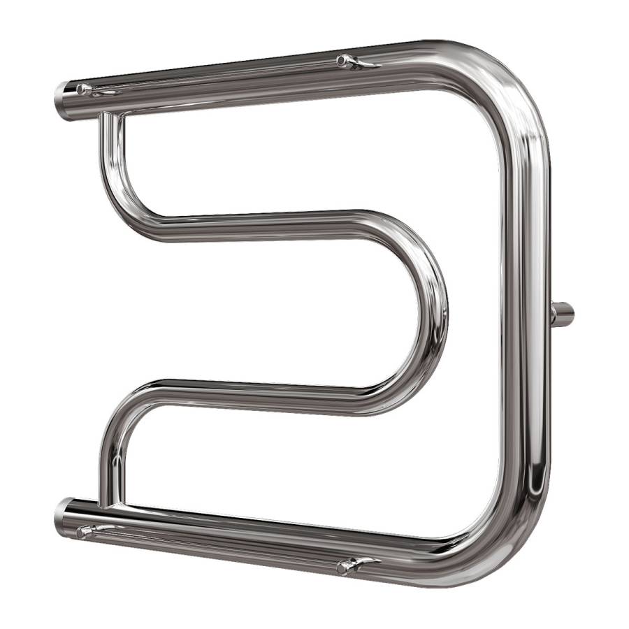 Полотенцесушитель водяной Point PN21334P 320x400 Фокстрот с полкой, хром Полотенцесушитель водяной Point PN21334P 320x400 Фокстрот с полкой, хром