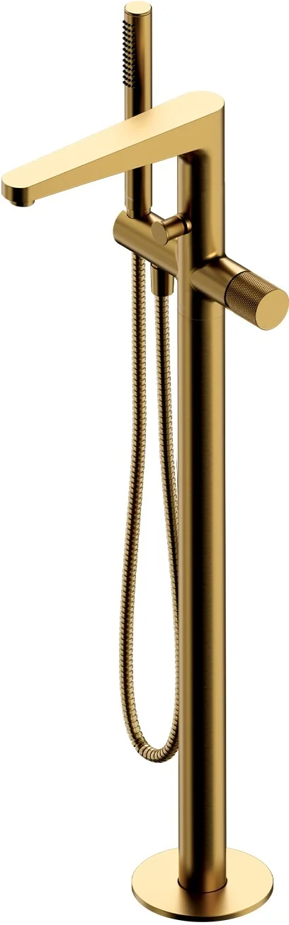 Смеситель для ванны отдельностоящий OMNIRES CONTOUR CT8033GLB (брашированное золото) Смеситель для ванны отдельностоящий OMNIRES CONTOUR CT8033GLB (брашированное золото)