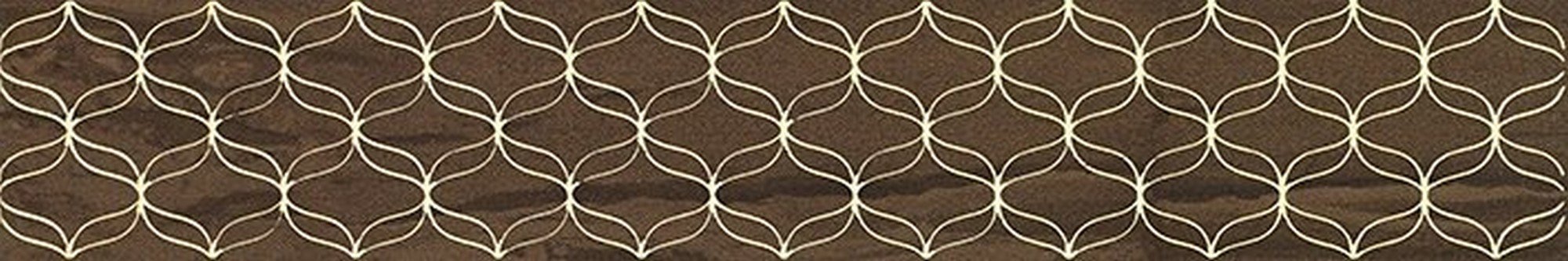 Ethereal Бордюр коричневый K944347 9х60 Ethereal Бордюр коричневый K944347 9х60