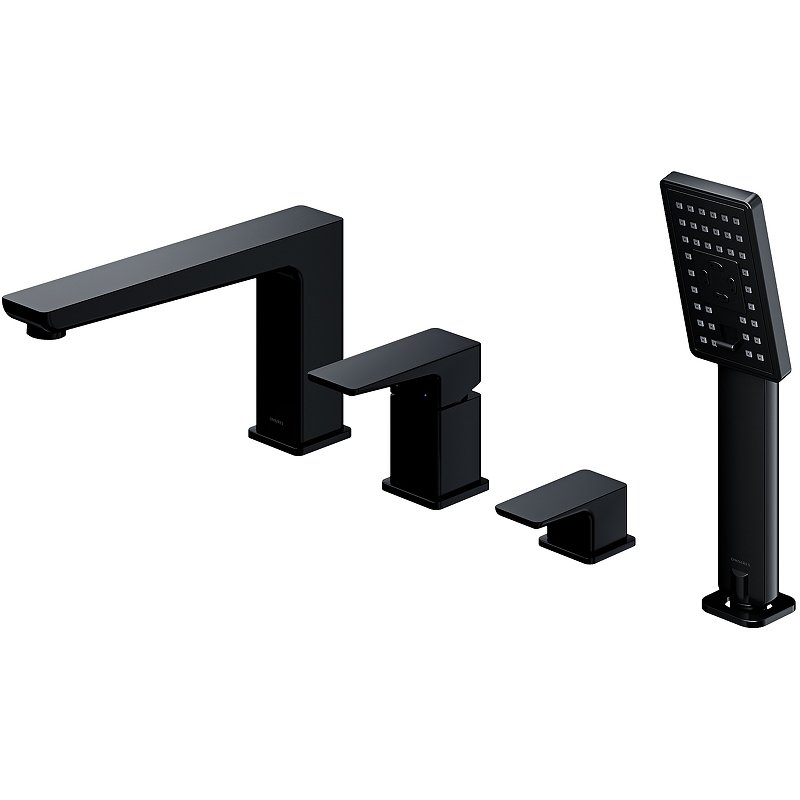 Смеситель на борт ванны OMNIRES PARMA PM7432BL (черный BLM) Смеситель на борт ванны OMNIRES PARMA PM7432BL (черный BLM)