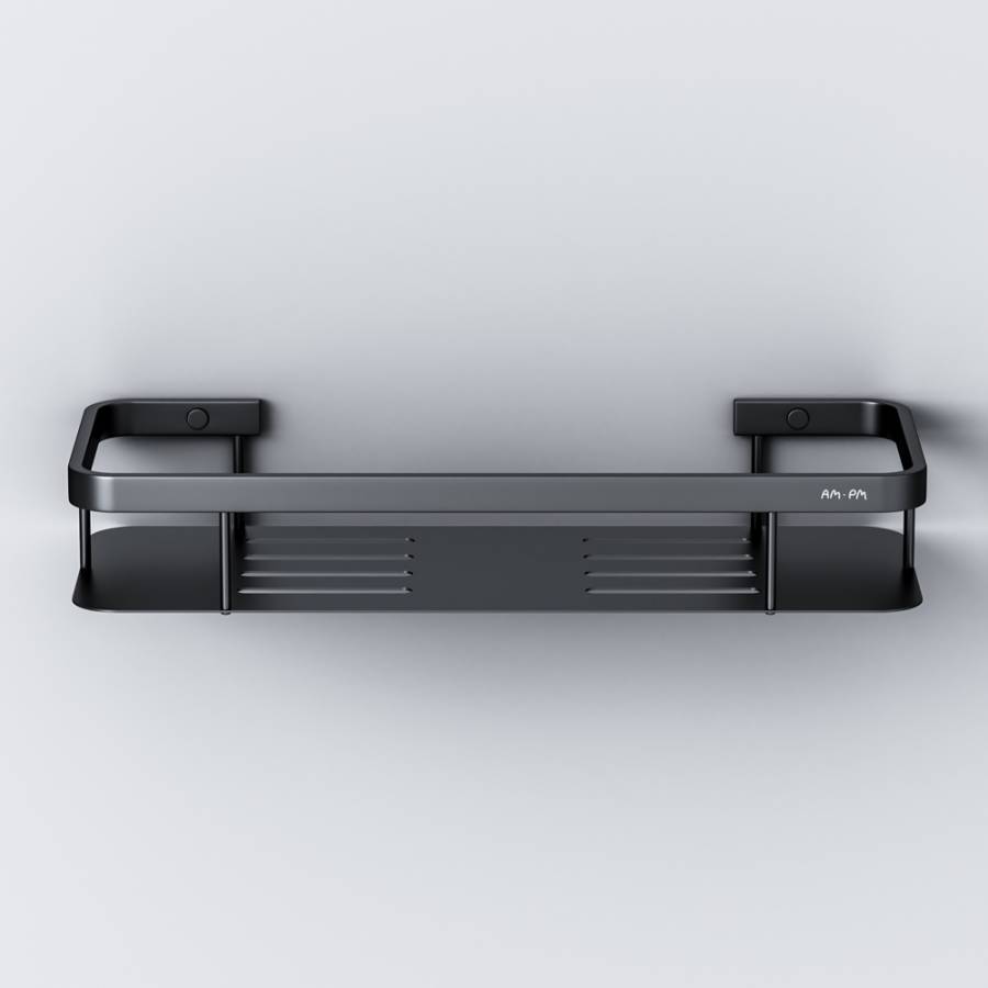 A7453122 Sense L Полка для душа прямая, черный A7453122 Sense L Полка для душа прямая, черный