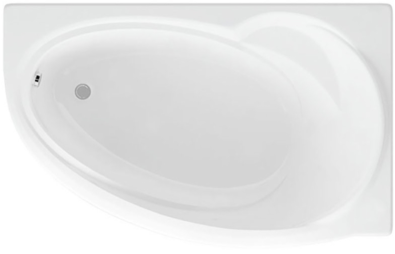 Ванна  Бетта 160 прав.пустая с фр.экр. (вклеенный каркас) Ванна  Бетта 160 прав.пустая с фр.экр. (вклеенный каркас)