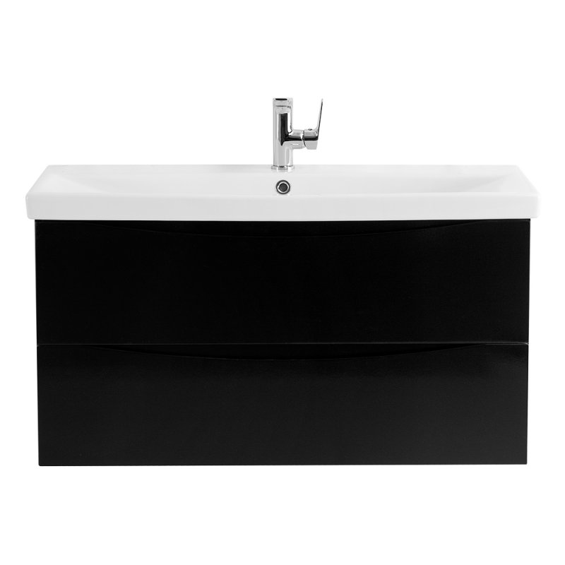 Тумба с раковиной подвесная BelBagno MARINO-CER 90 Rovere Grigio, раковина белая Тумба с раковиной подвесная BelBagno MARINO-CER 90 Rovere Grigio, раковина белая
