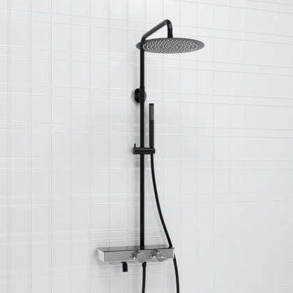 A114.160.217.CB Thermo Душевой комплект с термостатическим смесителем