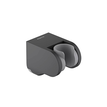 Держатель ручного душа AQUATEK, матовый черный AQ2405MB 