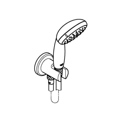 Душевой гарнитур Grohe Tempesta New 26406001 хром