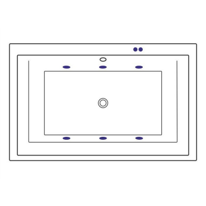 Ванна EXCELLENT Crown Lux 190x120 "SOFT" (золото) Ванна EXCELLENT Crown Lux 190x120 "SOFT" (золото)