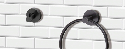 Крючок для полотенец Bemeta Dark 104106020, черный Крючок для полотенец Bemeta Dark 104106020, черный