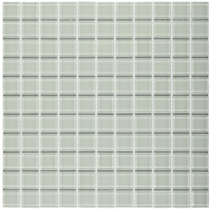 Мозаика стеклянная White Glass (чип 4*25*25) 300*300(22шт.-1.98м2), м2 Мозаика стеклянная White Glass (чип 4*25*25) 300*300(22шт.-1.98м2), м2