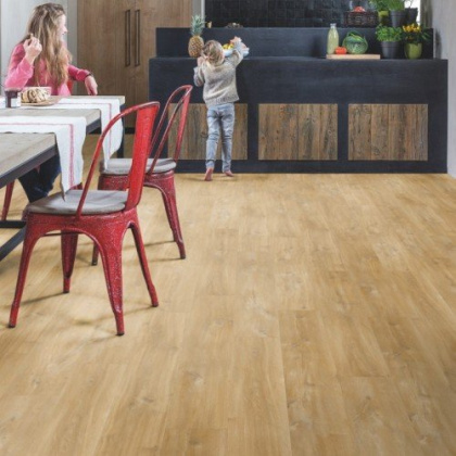 Виниловый ламинат Quick Step LIVYN Balance Glue Plus BAGP 40039 Дуб Каньон Натуральный Виниловый ламинат Quick Step LIVYN Balance Glue Plus BAGP 40039 Дуб Каньон Натуральный