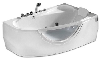 Акриловая ванна Gemy 171х100 G9046 II B R Акриловая ванна Gemy 171х100 G9046 II B R