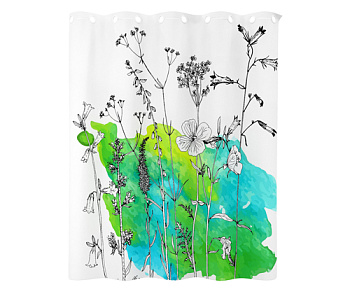 Шторка для ванной Dill, 200х200 см, белая, SC-39103