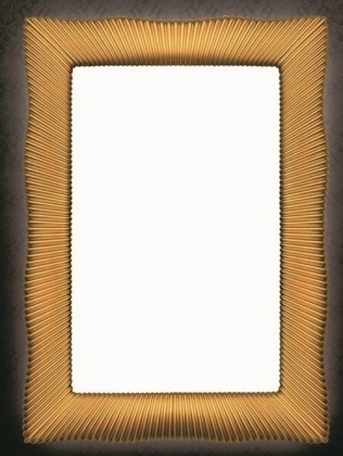 Зеркало SOHO золото 80х120 массив 518 Boheme