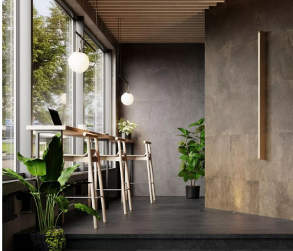 Про Стоун серый тёмный обрезной 30x60x0,9