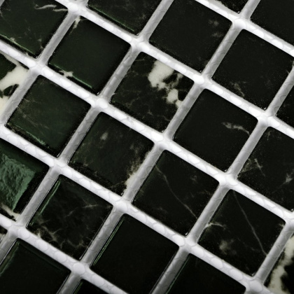 Мозаика Bonaparte Стеклянная Mia black glossy 30х30 см