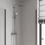 Душевая система поворотная со смесителем Grohe Tempesta Cosmopolitan 250, хром / белый (26673000)