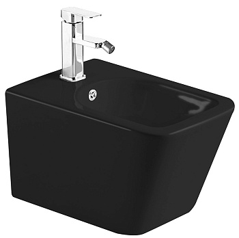 Биде Timo SOLI TK-304 MB подвесное черное матовое