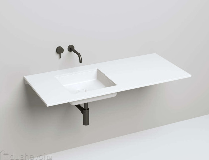 Раковина Salini MAREA 07 1802207MRF S-Stone в цвете по RAL, полувстраиваемая, матовая