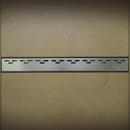 Решетка для водоотводящего желоба, нержавеющая сталь-мат