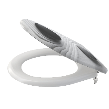 Сидение для унитаза Alcaplast  Softclose, 5,7х37,5х46,2 см, белое, A604 ZEN