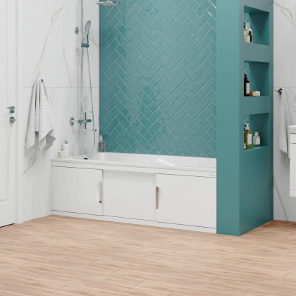 Экран под ванну Onika Лагуна-Эконом 150 белый Экран под ванну Onika Лагуна-Эконом 150 белый