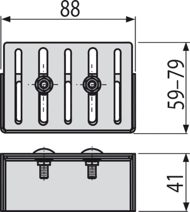 Заглушка для дренажных желобов 75 мм, оцинкованная сталь Заглушка для дренажных желобов 75 мм, оцинкованная сталь