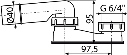 Сниженный гидрозатвор