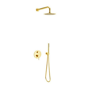 Система для душа скрытого монтажа EXCELLENT Pi AREX.SET.1245GL (золото)