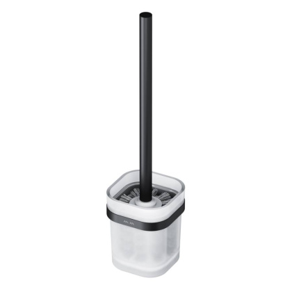Стойка с туалетной щеткой Func, 36,6х9,2х9,8 см, черная, A8F33322