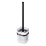 Стойка с туалетной щеткой Func, 36,6х9,2х9,8 см, черная, A8F33322