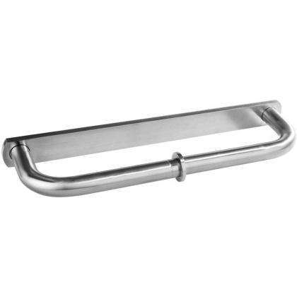 Двойной держатель туалетной бумаги, шлифованная матовая сталь